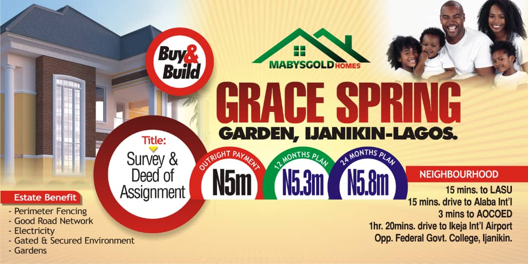 Grace spring Garden Ijanikin